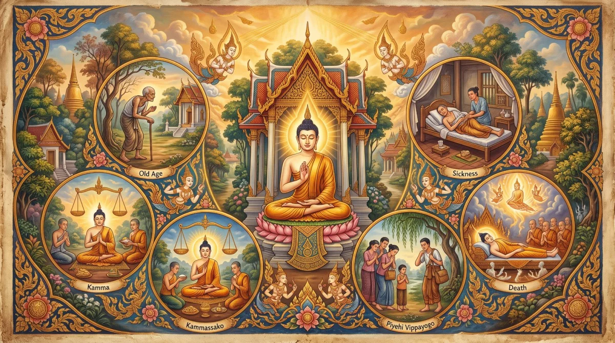 อภิณหปัจจเวกขณ์ (บทพิจารณาเนือง ๆ ห้าข้อ)
