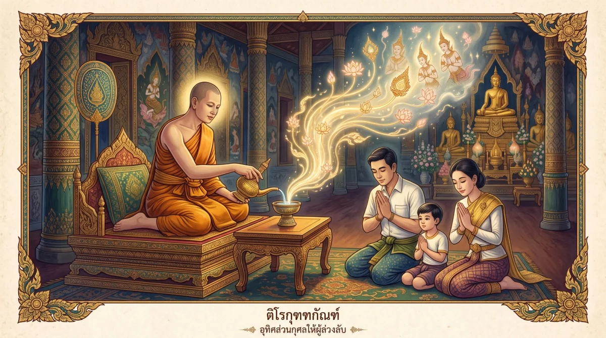 ติโรกุฑฑกัณฑ์ (บทกรวดน้ำอุทิศส่วนกุศล)