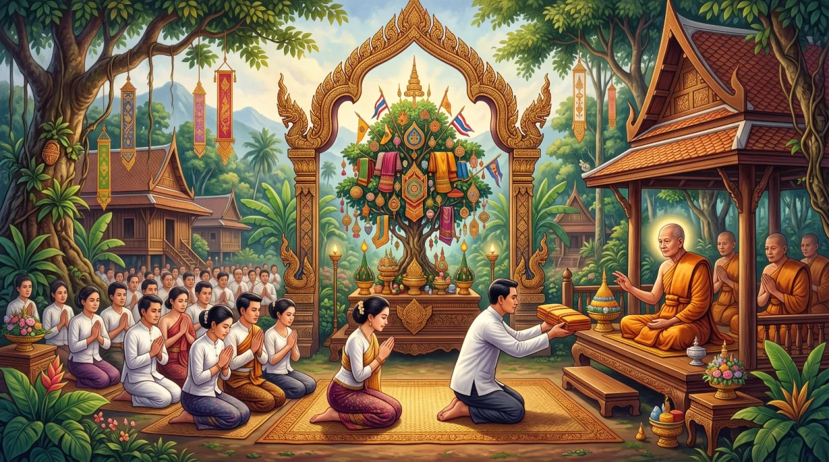 คำถวายผ้าป่า